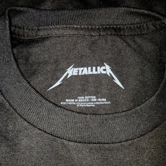Metallica Harvester of Sorrow Skull Shirt - Picture 3 of 4